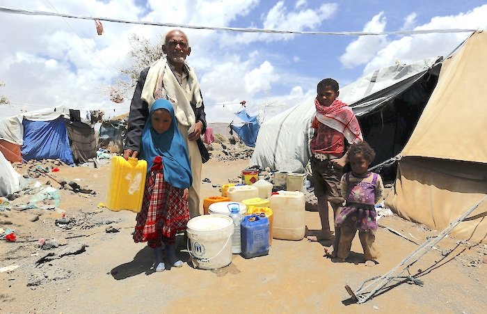 Click to enlarge Yemeni displaced