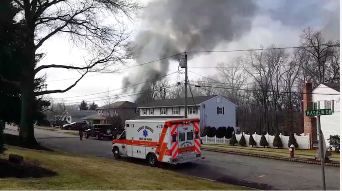 Plane crash in New Jersey