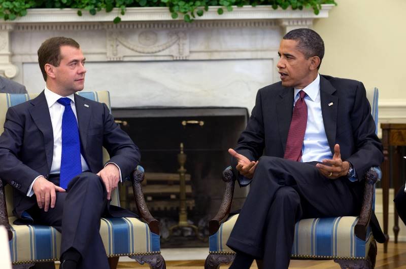 medvedev obama