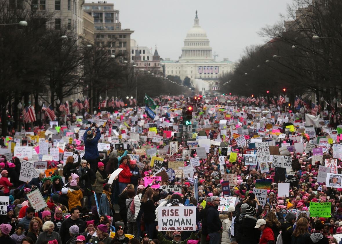 women's inauguration march