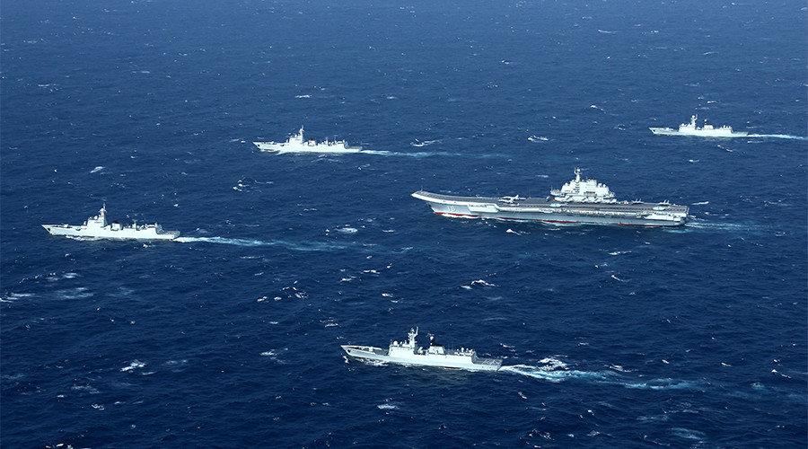 Chinese naval fleet