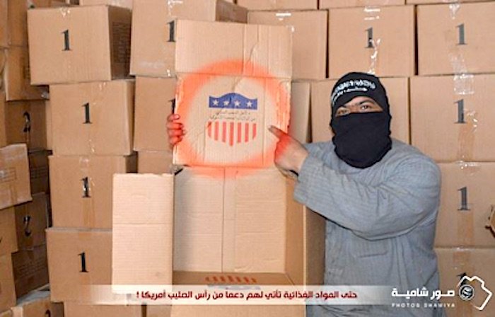 Rebel and aid box