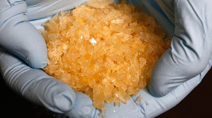 Click to enlarge Methamphetamine