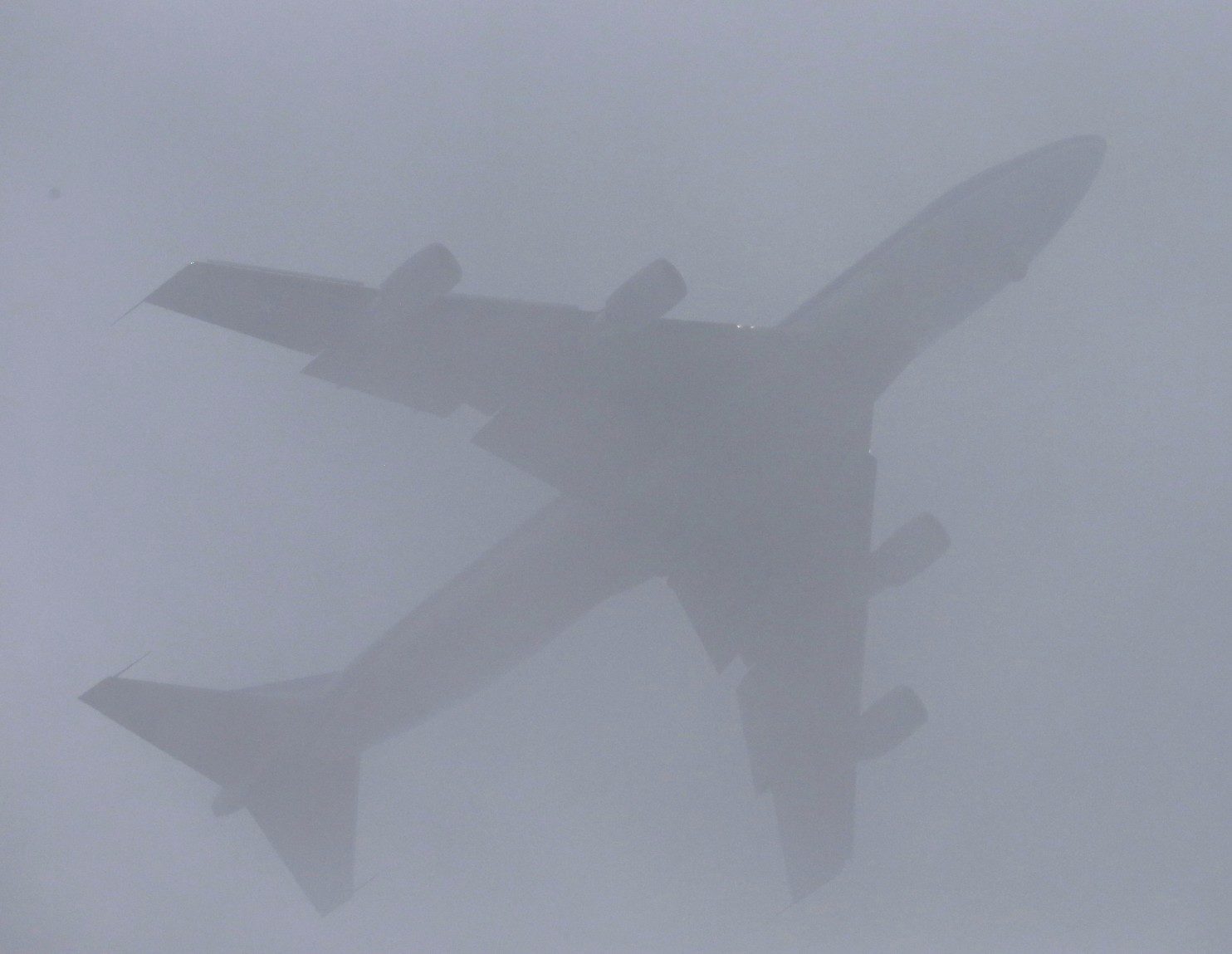 Click to enlarge Airplane fog Obama