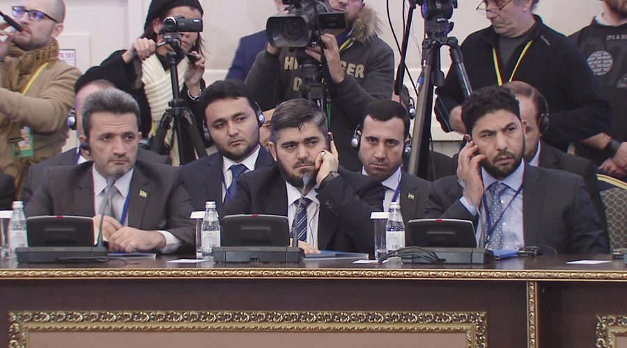 Mohammed alloush Jaysh al-Islam Syrian peace talks astana
