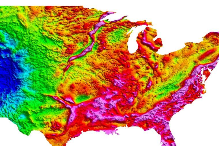 gravity highs map