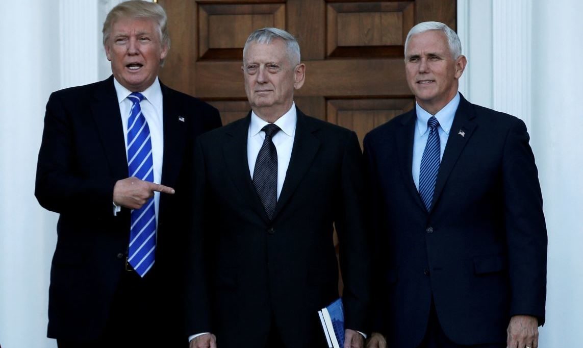 Click to enlarge Trump Mattis Pence