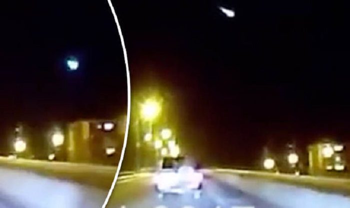Meteor over Omsk