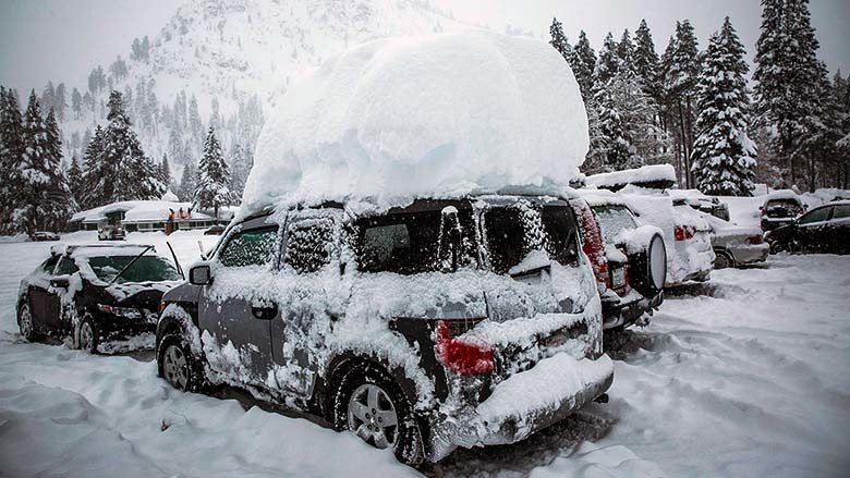 Click to enlarge The average snowfall over the past 45 years through the end of January is 176 inches. As of today, we have 141 more inches than the average and are 180% ahead.