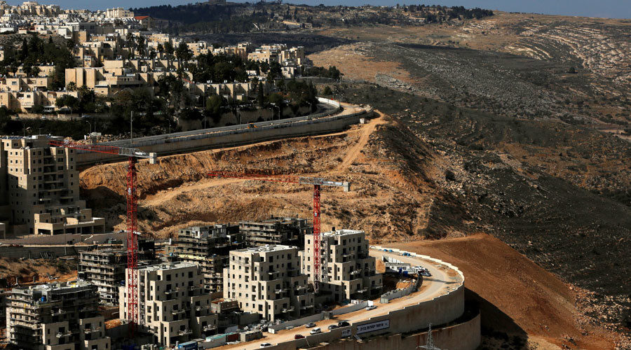 Click to enlarge Israeli settlement of Ramot