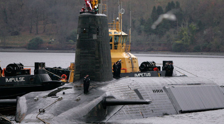 Click to enlarge UK HMS Vengeance submarine