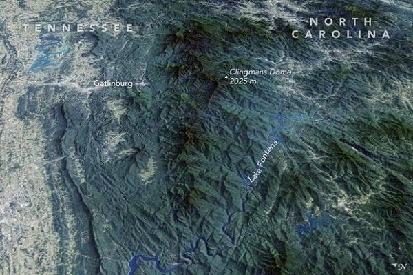 Click to enlarge Great Smokey Mts. US