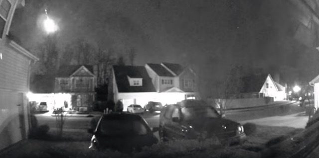 Fireball over Huntersville, NC