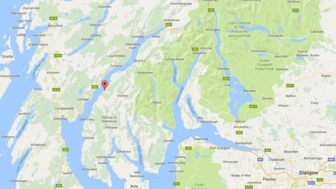 MAP SCOTLAND