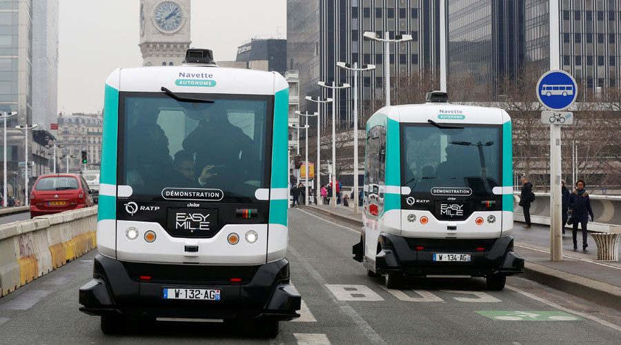 Self-driving electric minibuses