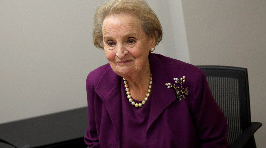 Former U.S. Secretary of State Madeleine Albright