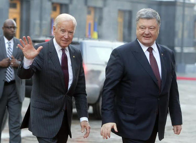 Biden and Poroshenko