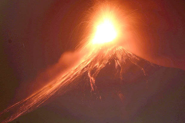 volcano of fire