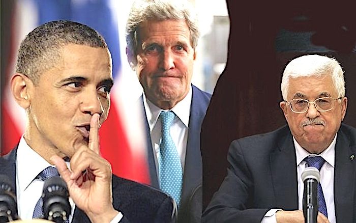 Obama Kerry Abbas