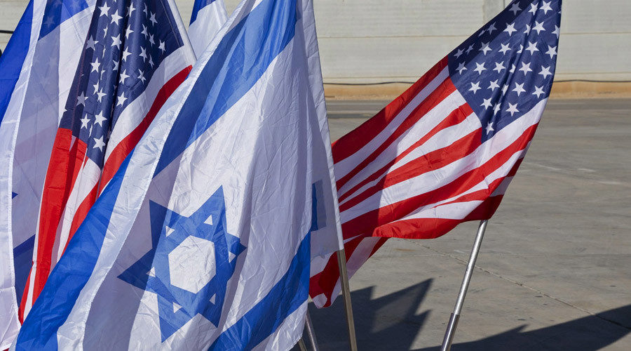 US and Israel flags