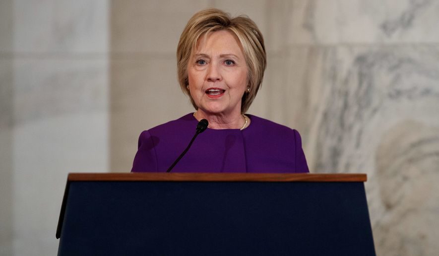 Click to enlarge Hillary Clinton