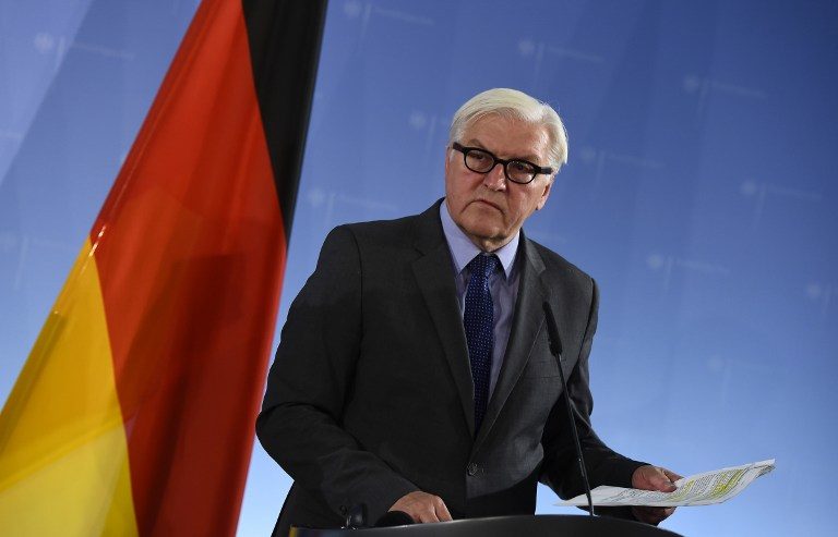 German Foreign Minister Frank-Walter Steinmeier