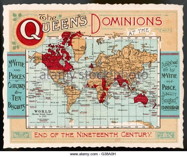 British empire map