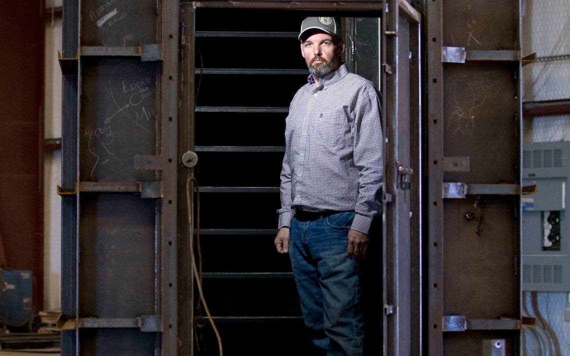 Gary Lynch, general manager of Rising S Co. in Murchison, Texas