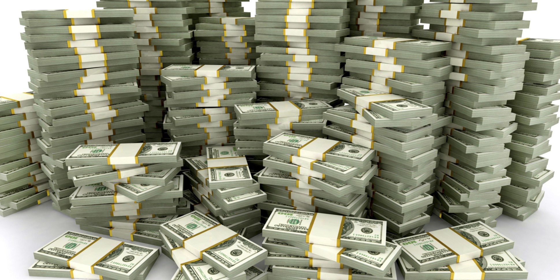 pile of money