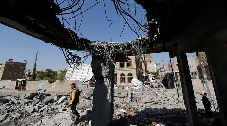 Saudi-led air strikes in Yemen