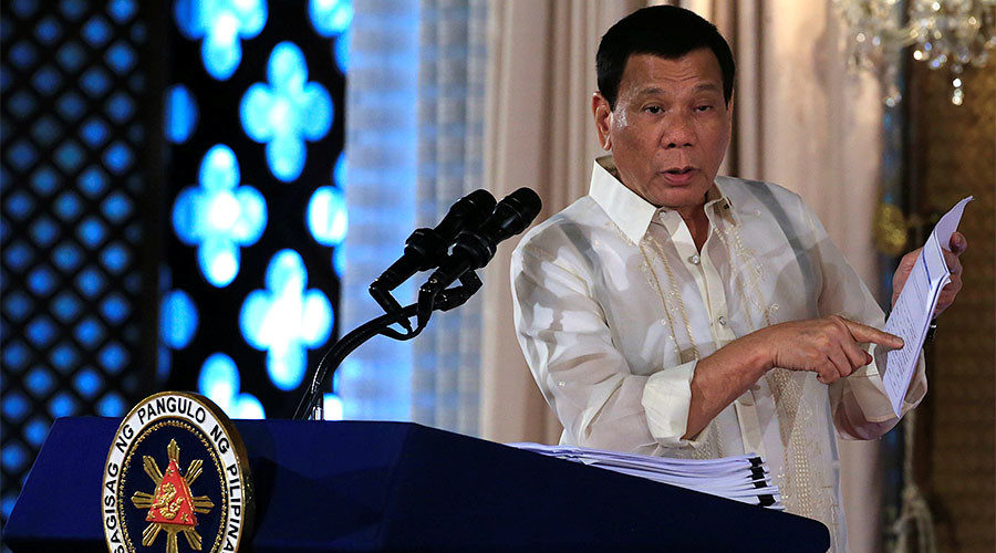 Philippine President Rodrigo Duterte.