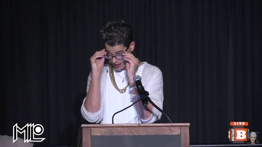 Click to enlarge Milo Yiannopoulos