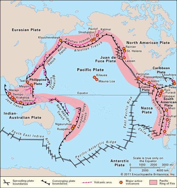 Pacific Ring Of Fire