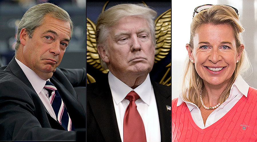 Trump Farage Hopkins
