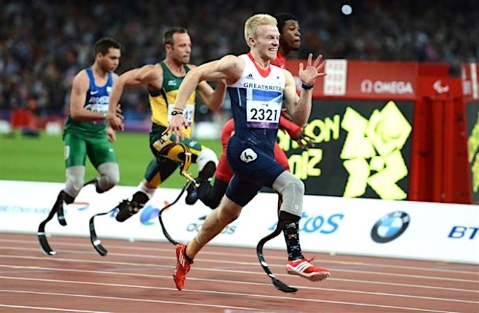 Click to enlarge Russian paralympian