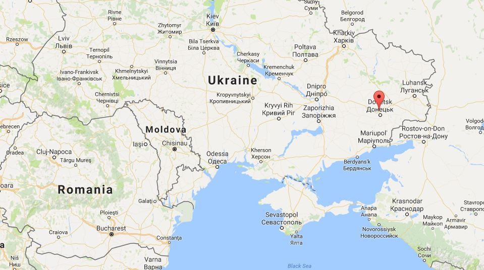 Map of Ukraine