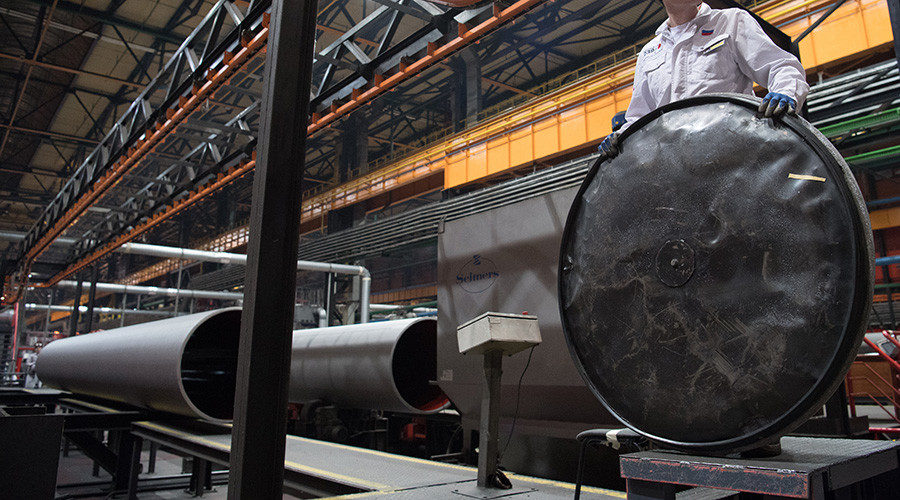 Pipe manufacturing for Nord Stream