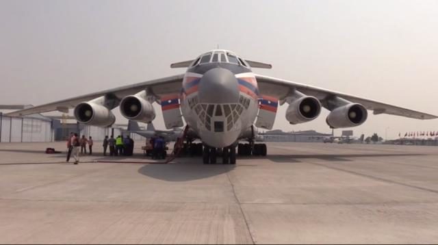 Russian firefighting plane