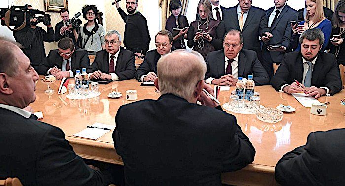 Lavrov meeting kurds