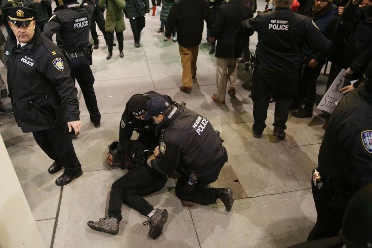 airport protests