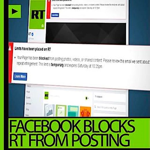 Facebook blocks RT