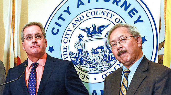 Click to enlarge SF attorney and mayor