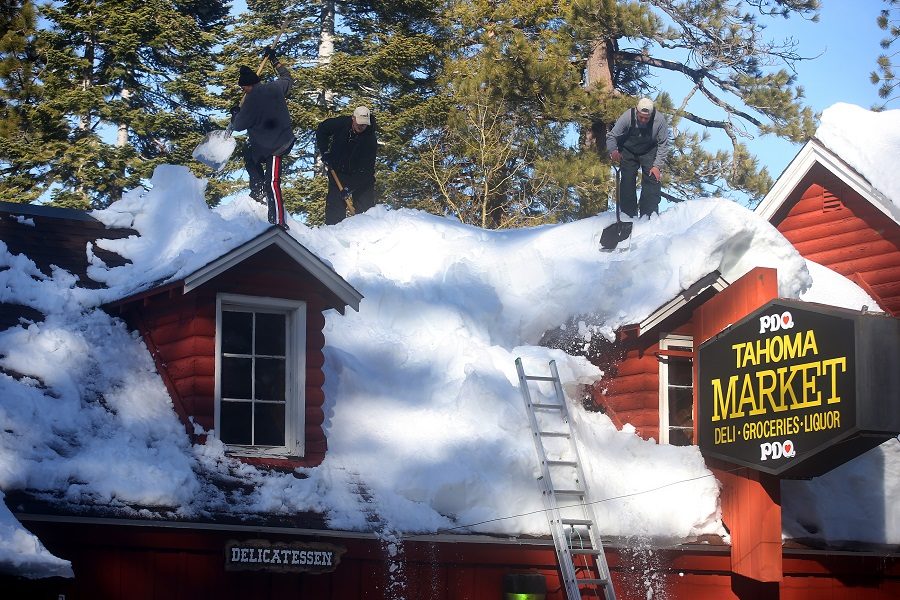 Click to enlarge tahoma snow roof
