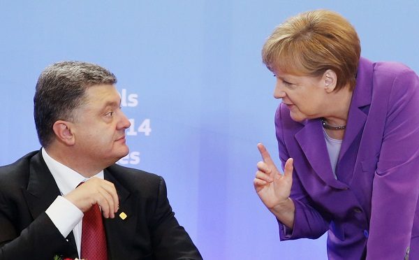 Poroshenko and Merkel