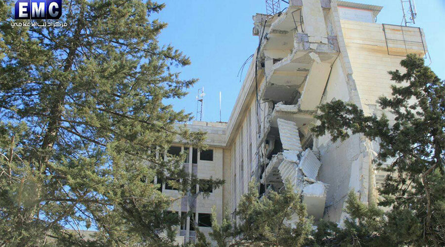 Click to enlarge Red Crescent bombing