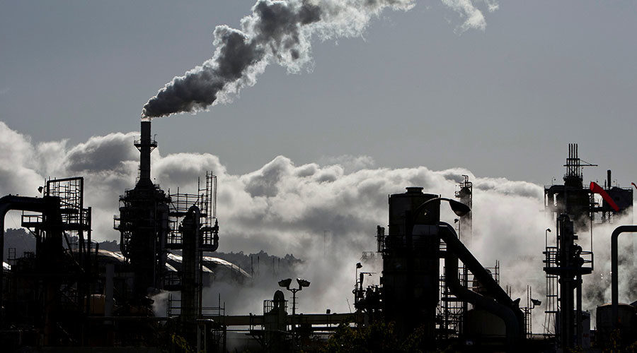 oil refinery