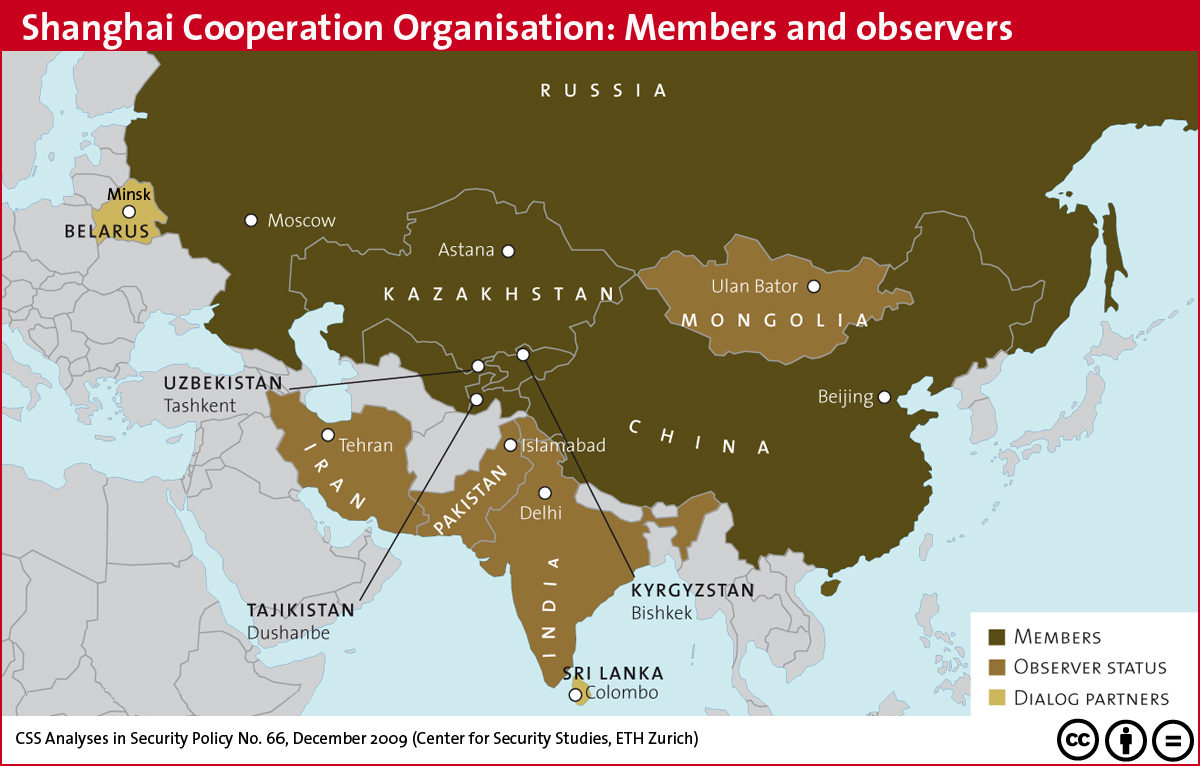 Click to enlarge shanghai cooperation organisaton