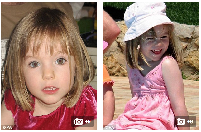 Click to enlarge Madeleine Mccann