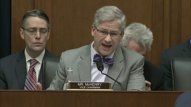 North Carolina Congressman Patrick McHenry