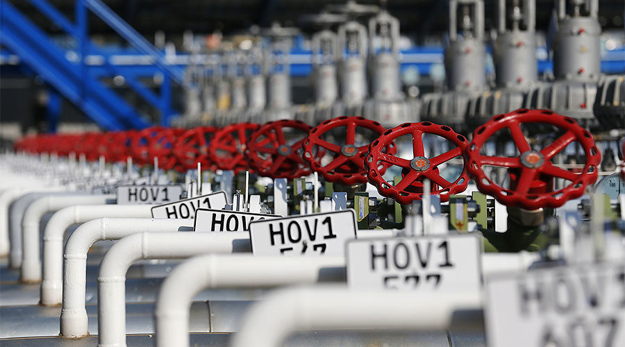 gas storage facility in Zsana 